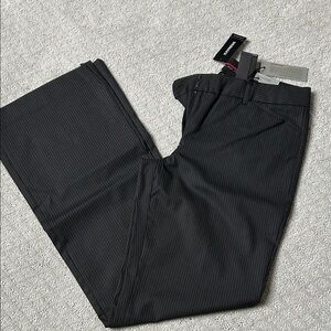 Express Black Pinstripe Dress Pants